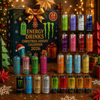 Advent Calendar Energy Drink Can Designs 24-Day Countdown