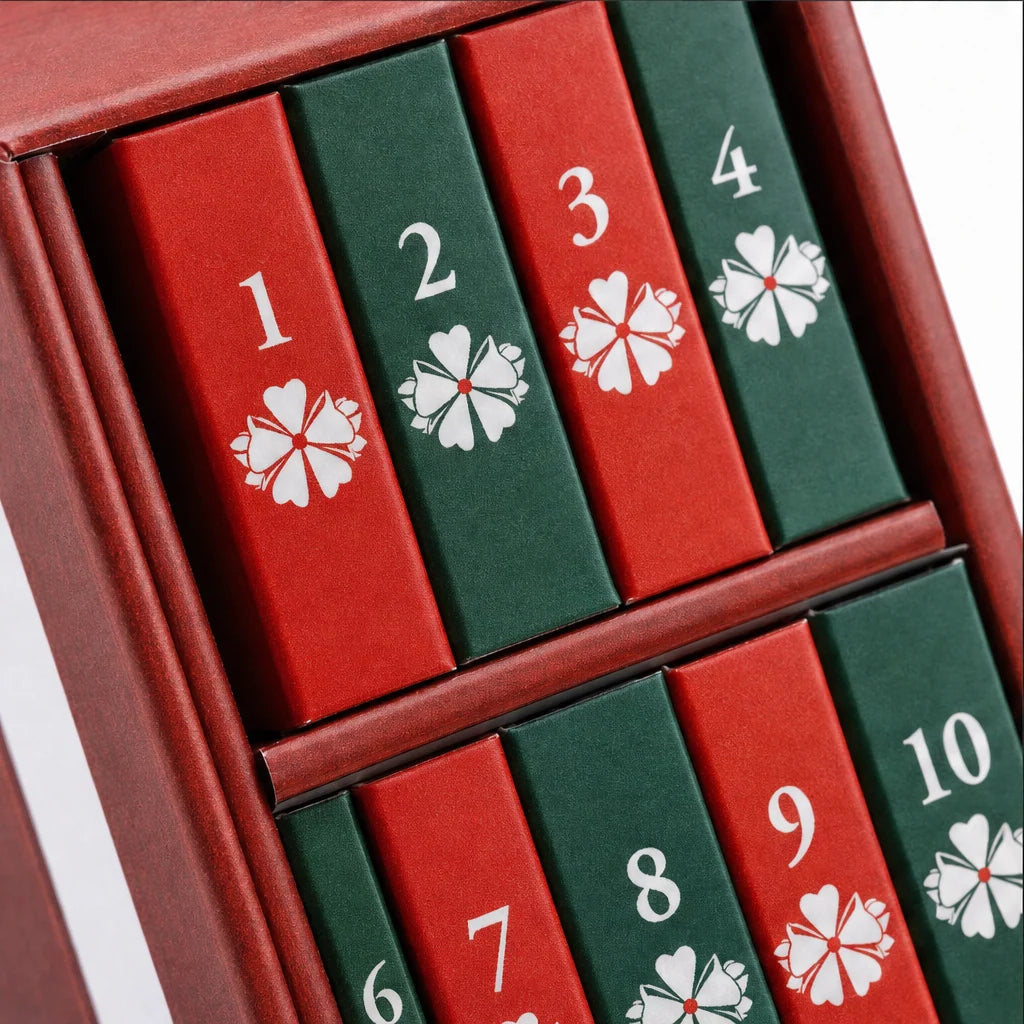 Advent Calendar Miniature Book Ornaments 24 Books
