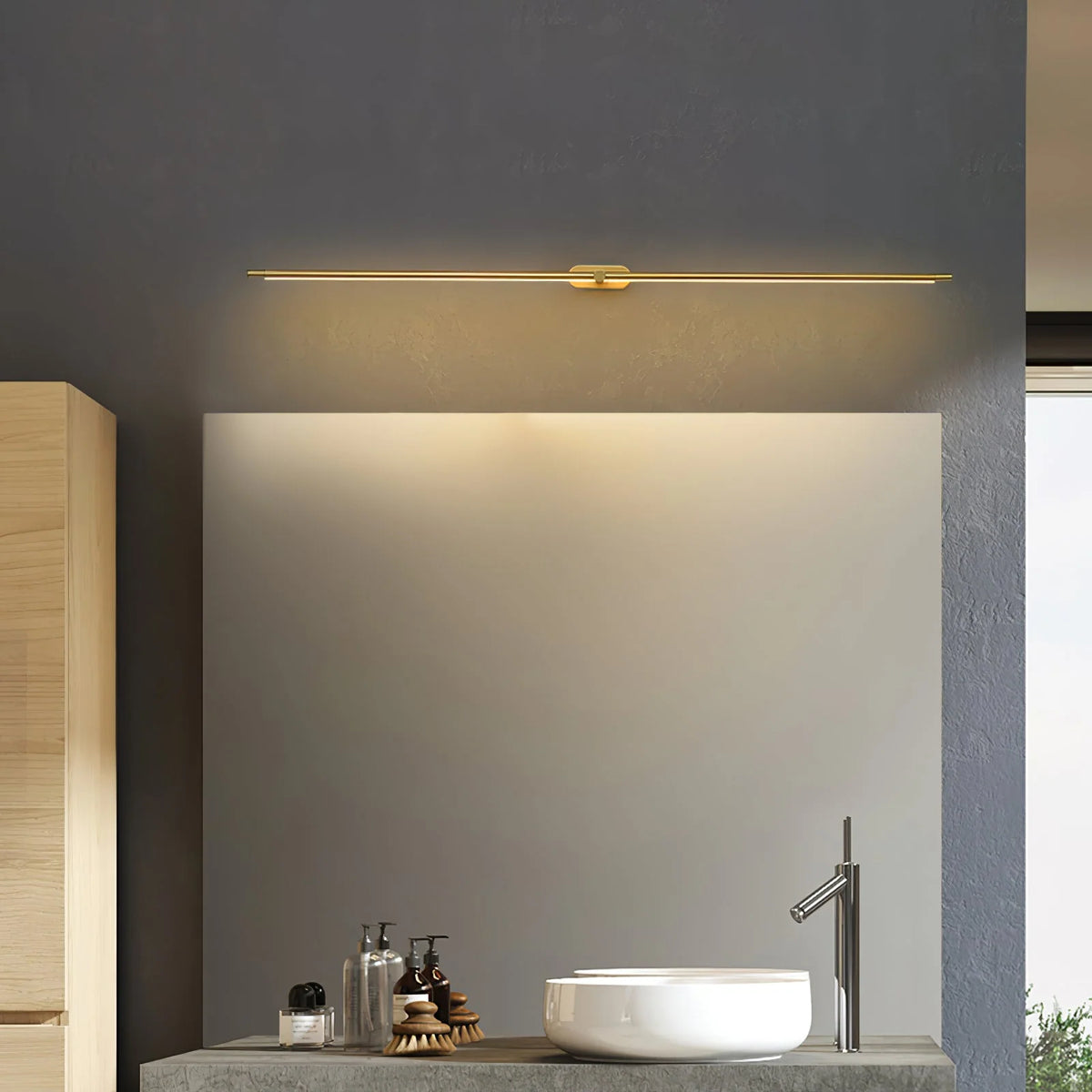 Wall Sconce USB Rechargeable 3-Color Light Remote Dimming