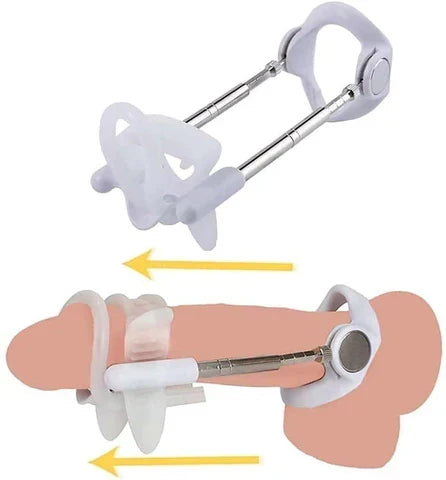 Penile Traction Device Adjustable Tension Stainless Steel