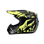 Dirt Bike Helmet Full Face Adjustable Visor Reinforced Chin Guard