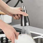 Kitchen Faucet Pull-Out Spray Head 360° Swivel