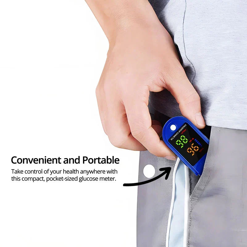 Pulse Oximeter Fingertip Portable HD LED Display