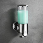Soap Dispenser Wall-Mounted Stainless Steel 16.9 Oz Capacity