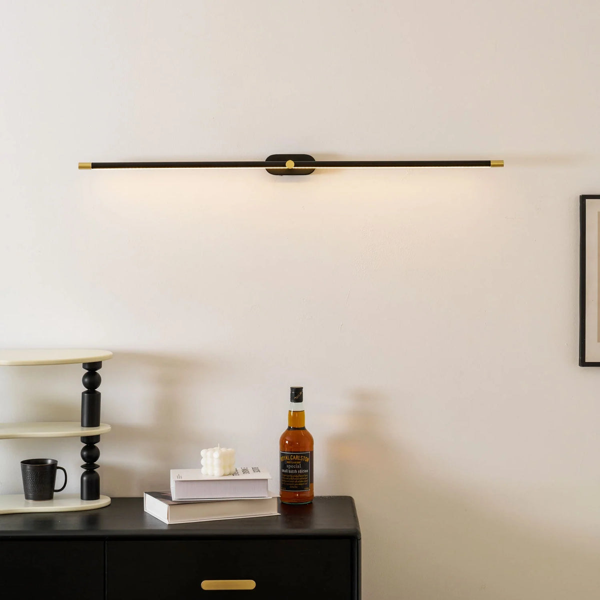 Wall Sconce USB Rechargeable 3-Color Light Remote Dimming