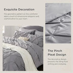 Comforter Set Lightweight Microfiber All-Season Comfort