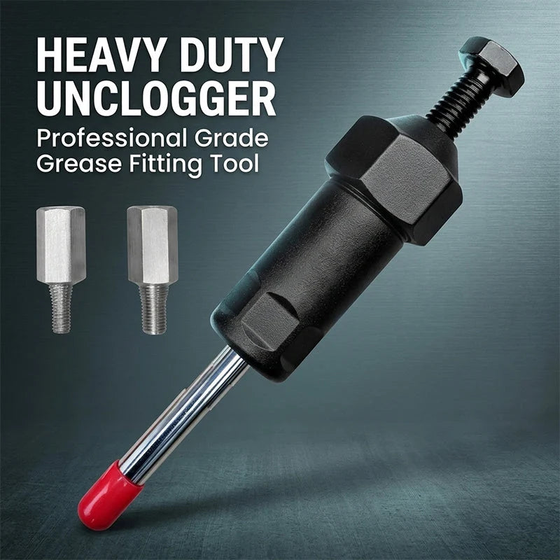 Grease Fitting Cleaner Tool M6/M8 Adapters Long & Short Rod Options