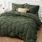 Comforter Set Lightweight Microfiber All-Season Comfort