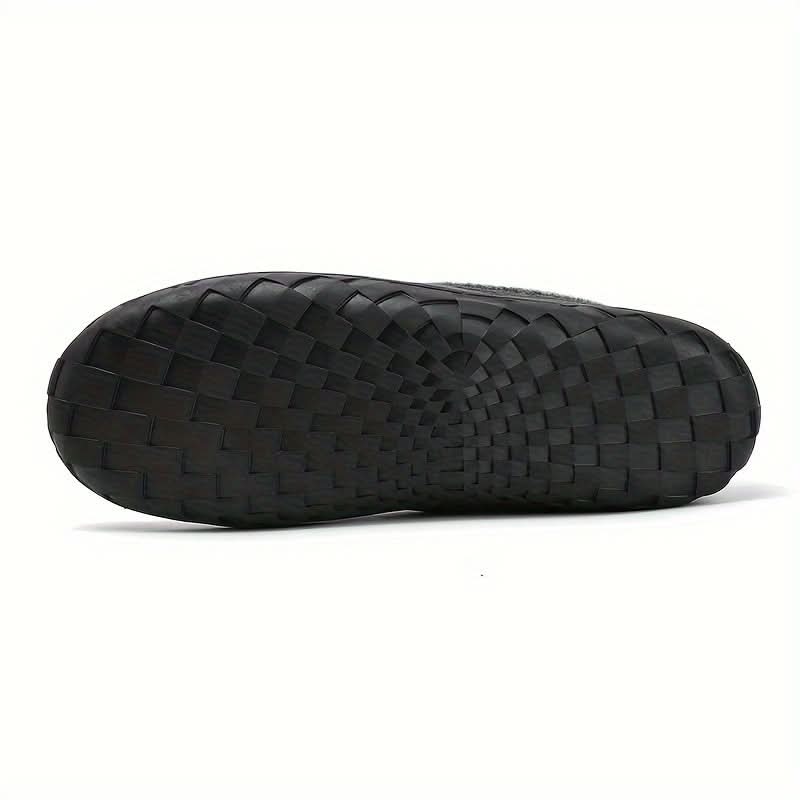 Men’s Slippers Synthetic Wool Loafer Style Machine Washable