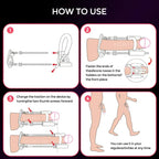 Penile Traction Device Adjustable Tension Stainless Steel