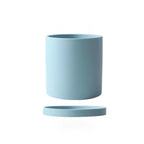 Ceramic Flower Pot Matte Glazed With Drainage Hole & Saucer