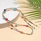 Eyewear Chain Colorful Beaded Adjustable Fit