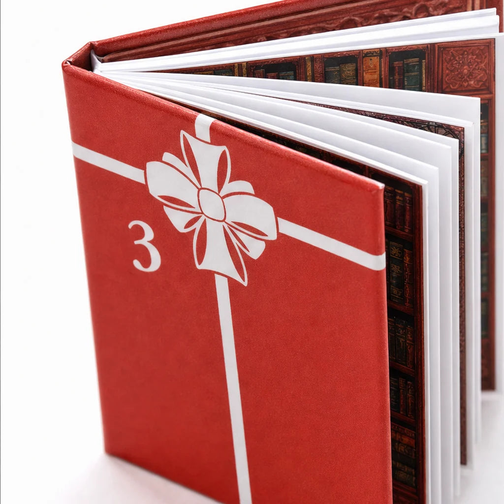 Advent Calendar Miniature Book Ornaments 24 Books