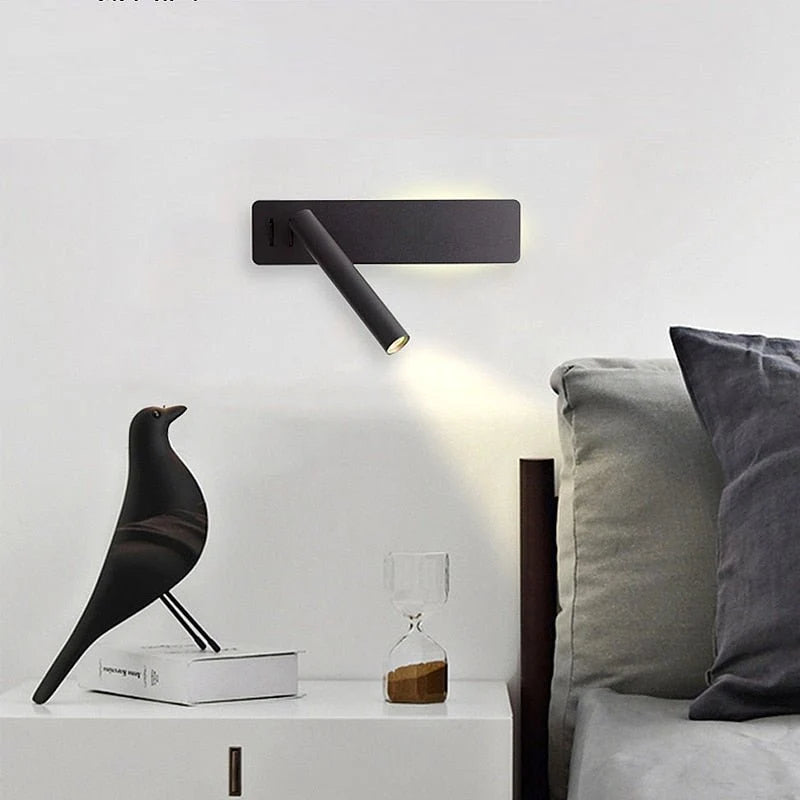 Wall Lamp Rotating Head Warm & Cool Adjustable LED