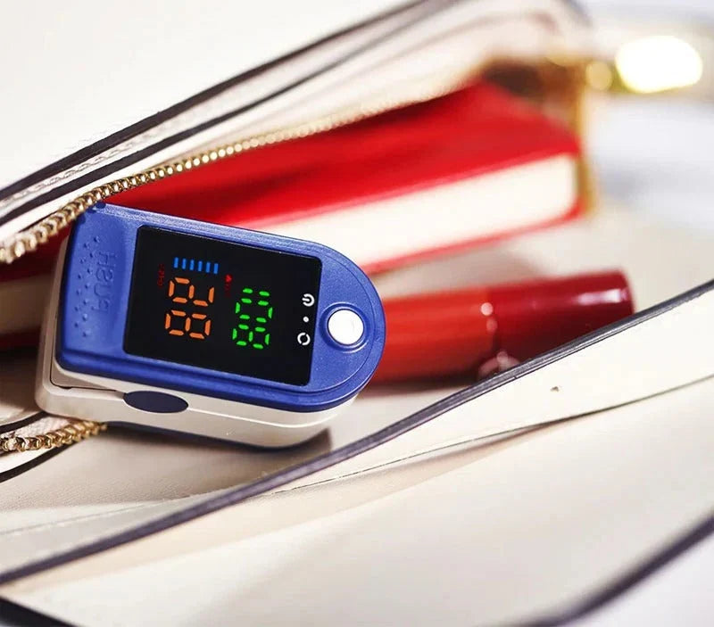 Pulse Oximeter Fingertip Portable HD LED Display