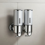 Soap Dispenser Wall-Mounted Stainless Steel 16.9 Oz Capacity