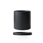 Ceramic Flower Pot Matte Glazed With Drainage Hole & Saucer