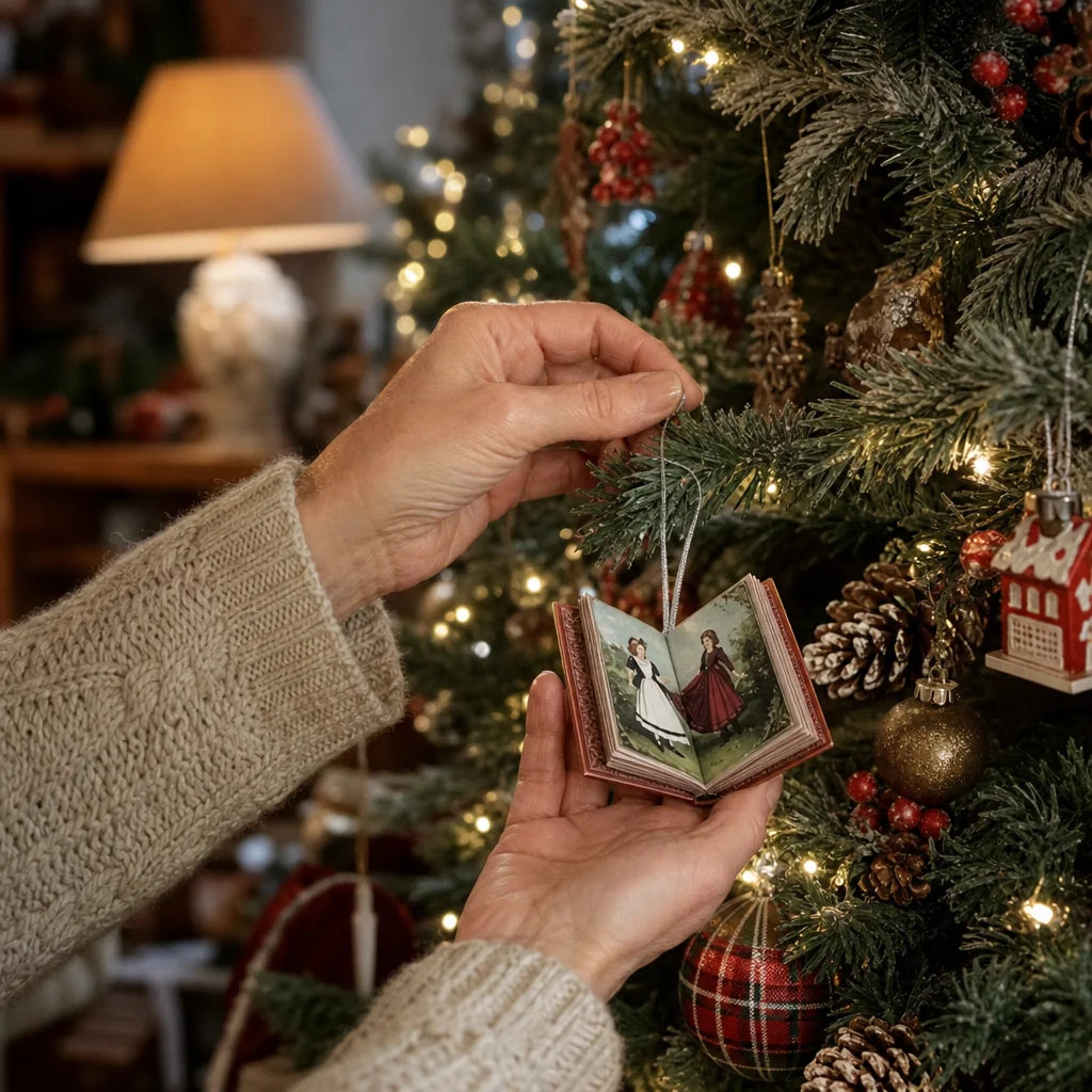 Advent Calendar Miniature Book Ornaments 24 Books