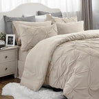Comforter Set Lightweight Microfiber All-Season Comfort