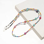 Eyewear Chain Colorful Beaded Adjustable Fit