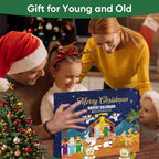 Advent Calendar Nativity Building Brick Set 24 Kits