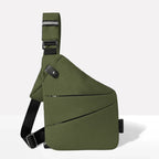 Crossbody Bag RFID-Blocking Cut-Resistant Strap Water-Repellent Fabric