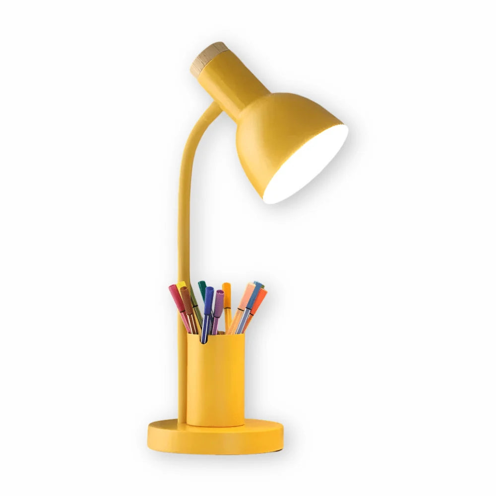 Desk Lamp LED With Built-In Pen Holder Three Color Temperatures