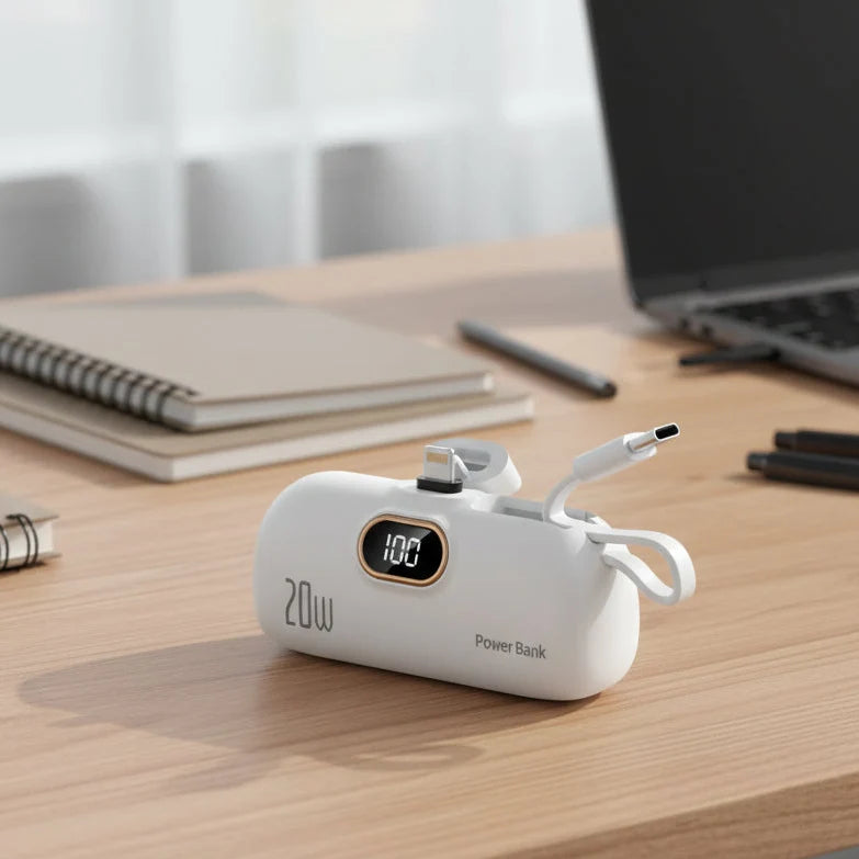 Power Bank 5000mAh 22.5W Fast Charging Compact Design