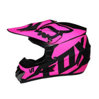Dirt Bike Helmet Full Face Adjustable Visor Reinforced Chin Guard