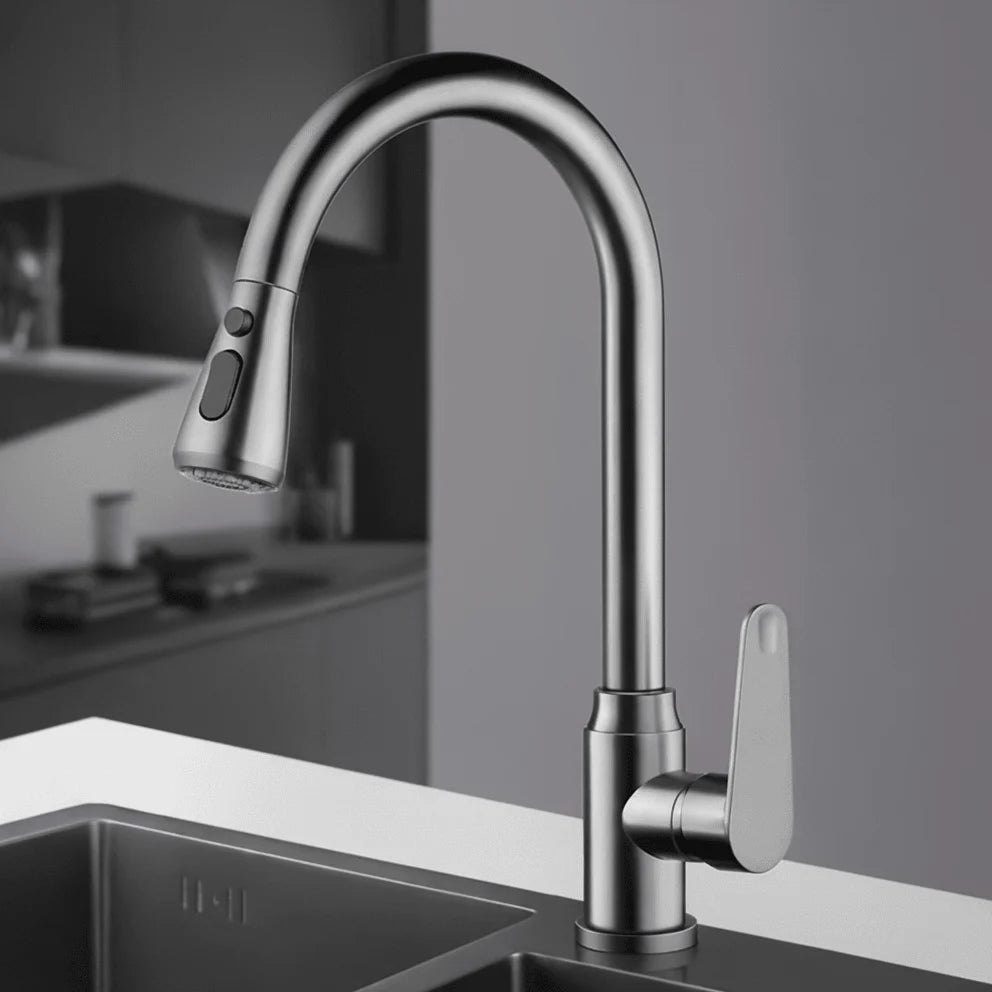 Kitchen Faucet Pull-Out Spray Head 360° Swivel