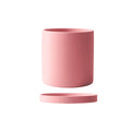 Ceramic Flower Pot Matte Glazed With Drainage Hole & Saucer