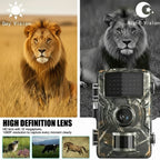 Wildlife Camera 12MP Night Vision Weatherproof