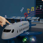Aircraft & Vehicle Playset with 3 Vehicles and Accessories