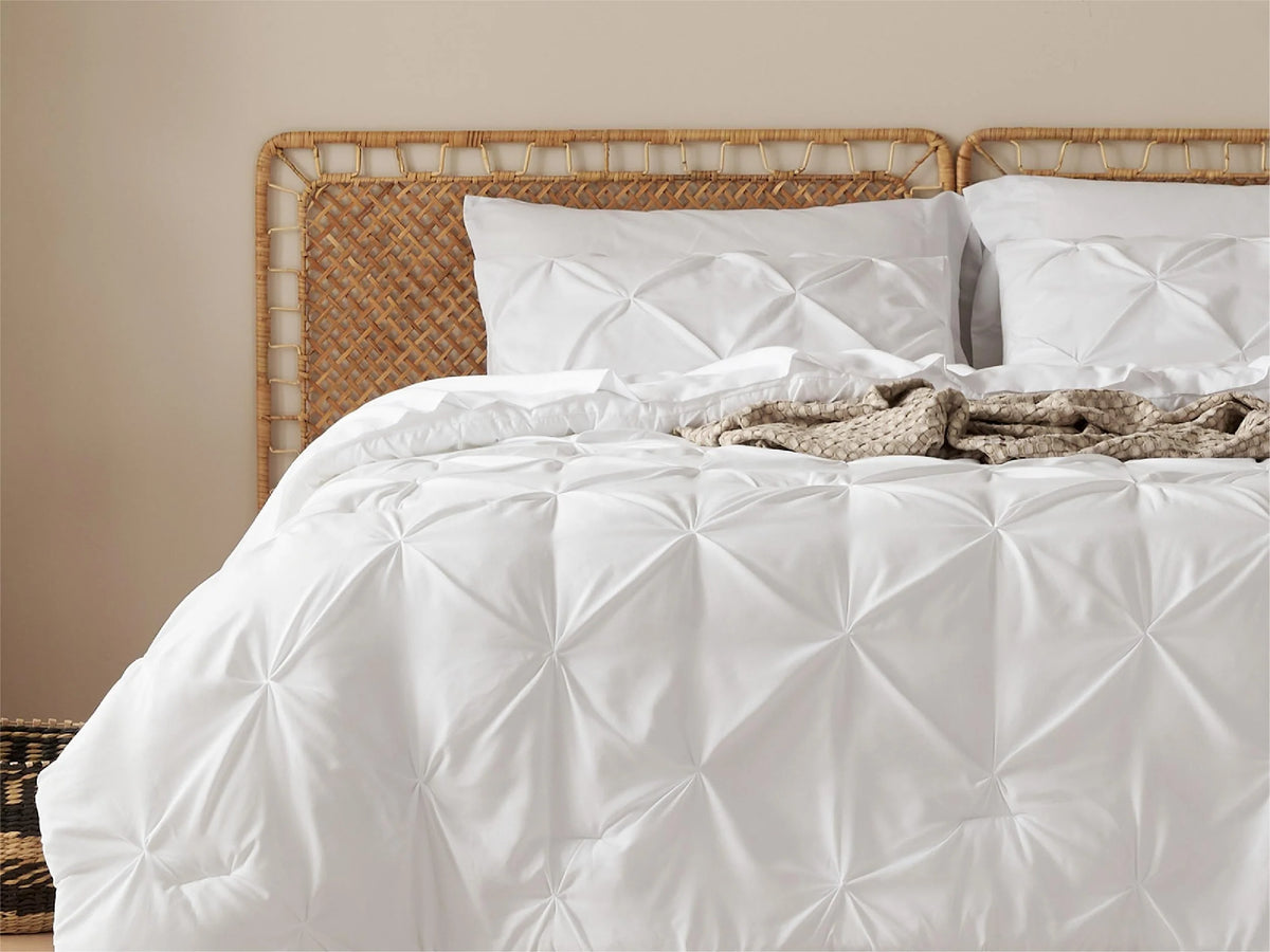 Comforter Set Lightweight Microfiber All-Season Comfort