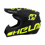 Dirt Bike Helmet Full Face Adjustable Visor Reinforced Chin Guard