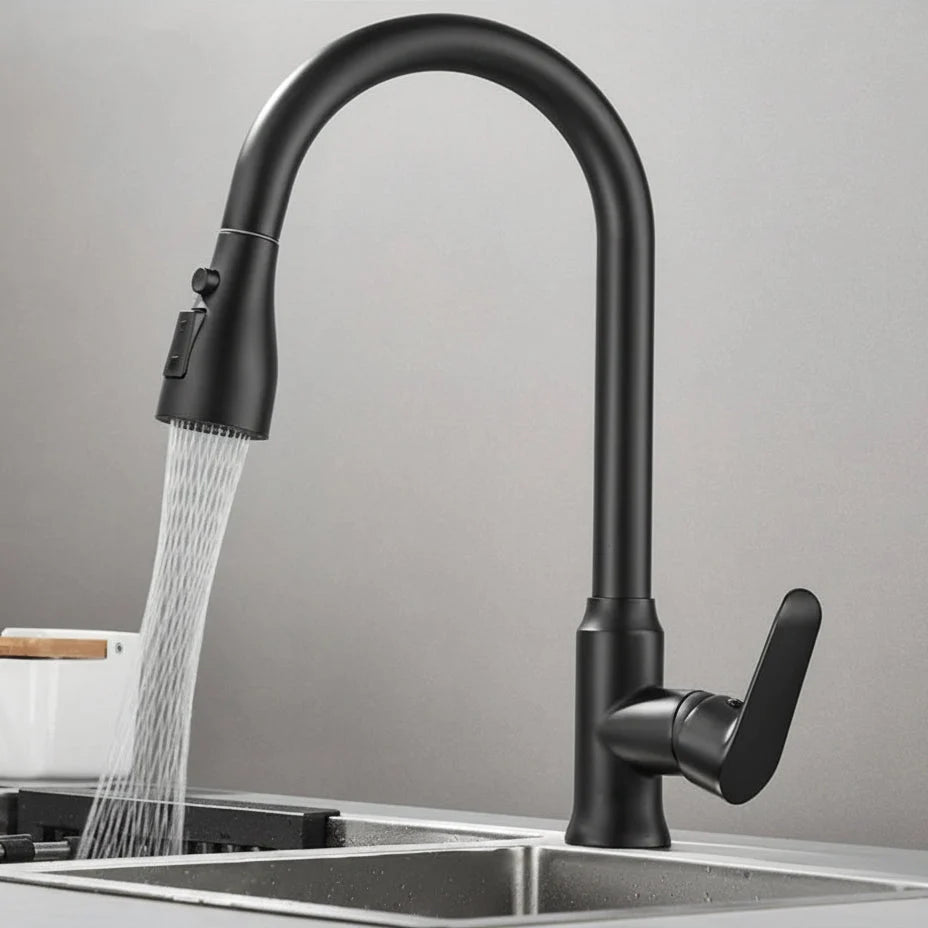 Kitchen Faucet Pull-Out Spray Head 360° Swivel