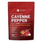Cayenne Pepper Softgels 10-Ingredient Botanical Formula Metabolism Support