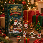 Christmas Advent Calendar 24 Mini Building Sets Hanging Decorations