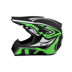 Dirt Bike Helmet Full Face Adjustable Visor Reinforced Chin Guard