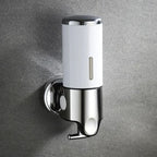 Soap Dispenser Wall-Mounted Stainless Steel 16.9 Oz Capacity