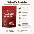 Cayenne Pepper Softgels 10-Ingredient Botanical Formula Metabolism Support