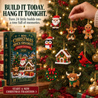 Christmas Advent Calendar 24 Mini Building Sets Hanging Decorations