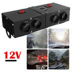 Car Heater & Defroster 500W 12V Four Outlets